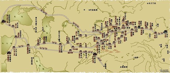 新疆的絲綢之路